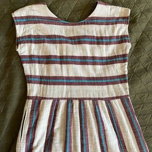 Ace and Jig Meander Dress in Chore Large